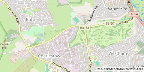 Map of Weymouth