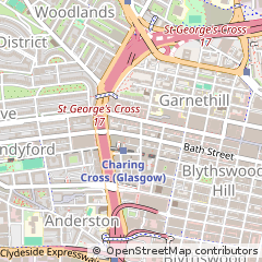 Map of Glasgow