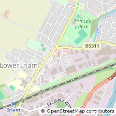Map of Manchester