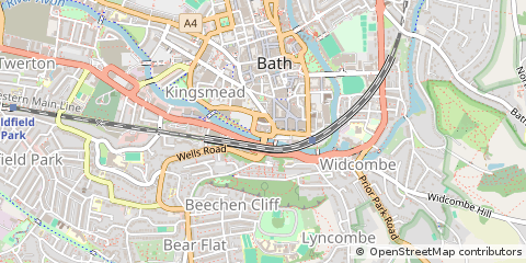 Map of Bath
