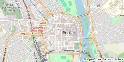 Map of Perth