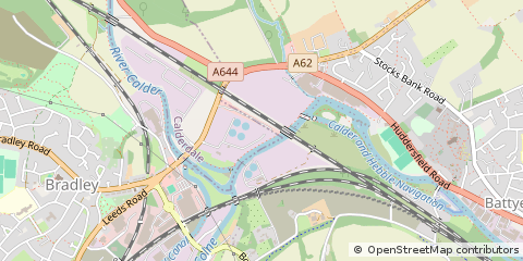 Map of Mirfield, Buckinghamshire