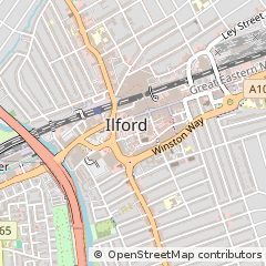 Map of Ilford