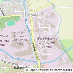 Map of Dundee
