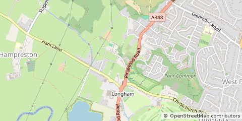 Map of Ferndown