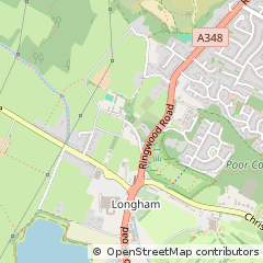 Map of Ferndown