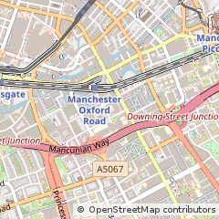 Map of Manchester
