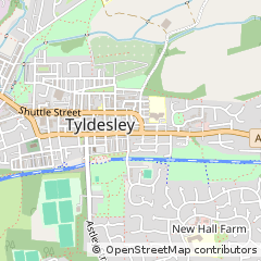 Map of Manchester, Greater Manchester