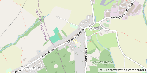 Map of Northampton