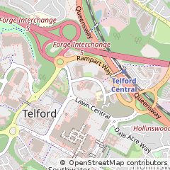 Map of Telford