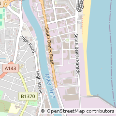Map of Great Yarmouth, Norfolk