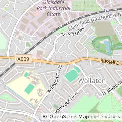 Map of Nottingham