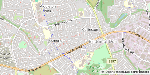 Map of Aberdeen
