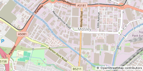 Map of Manchester