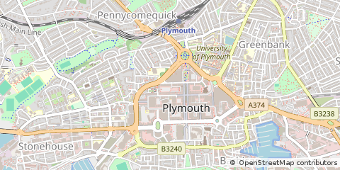 Map of Plymouth