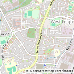 Map of Havant, Hampshire
