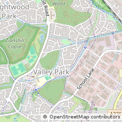Map of Eastleigh, Hampshire