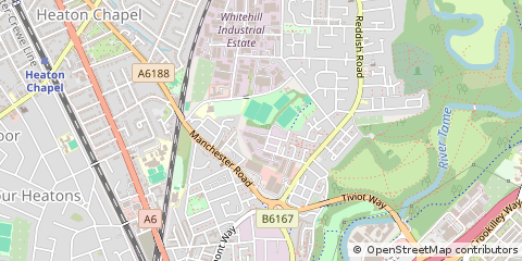 Map of Manchester