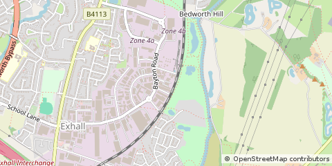 Map of Coventry, West Midlands