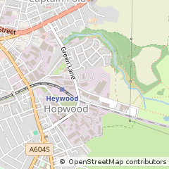 Map of Heywood