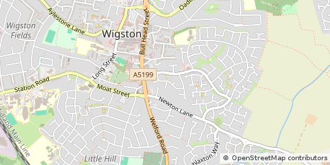 Map of Leics
