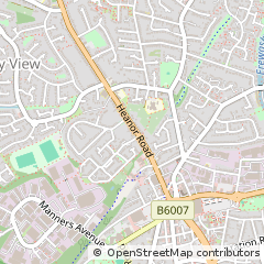 Map of Ilkeston, Derbyshire