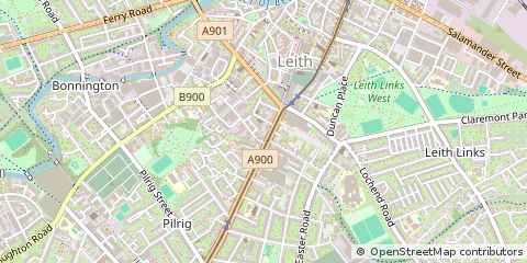 Map of Edinburgh