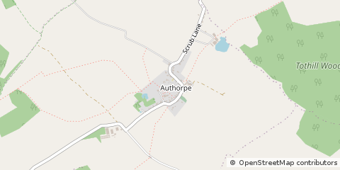 Map of Louth, Lincolnshire