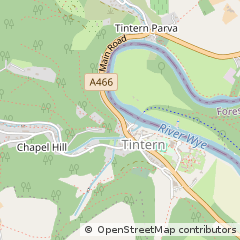 Map of Chepstow, Gwent