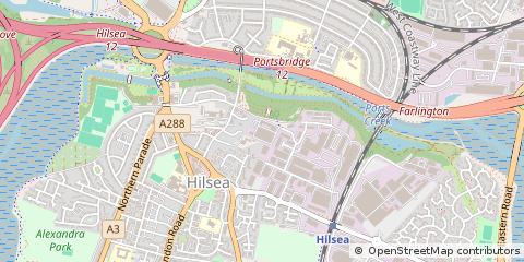 Map of Portsmouth, Hampshire