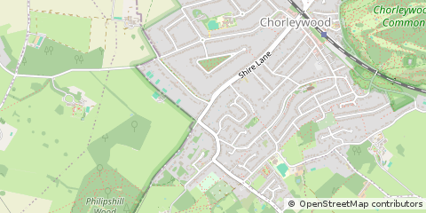 Map of Rickmansworth