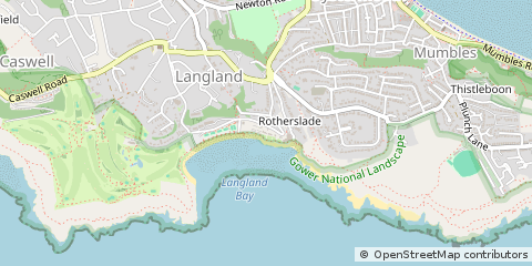 Map of Swansea