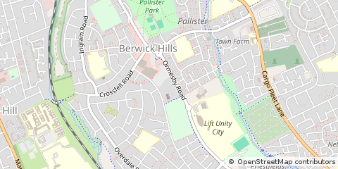 Map of Middlesbrough