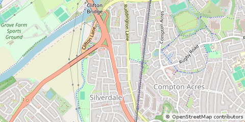 Map of Nottingham
