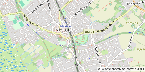 Map of Cheshire