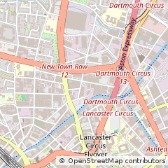 Map of Birmingham, West Midlands