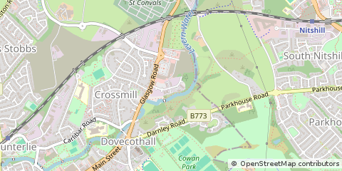 Map of Glasgow
