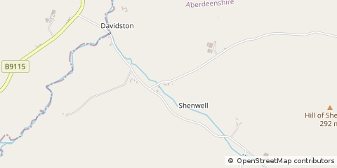 Map of Keith, Grampian