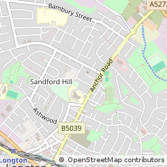 Map of Stoke-on-Trent