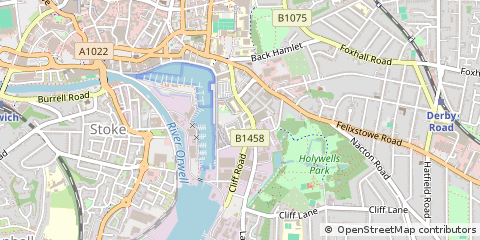 Map of Ipswich