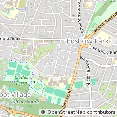 Map of Bournemouth