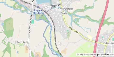 Map of Wigan