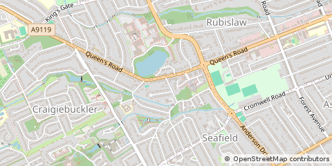 Map of Aberdeen