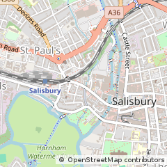 Map of Salisbury