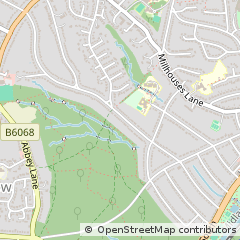 Map of Sheffield, South Yorkshire