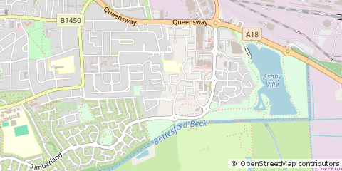 Map of Scunthorpe