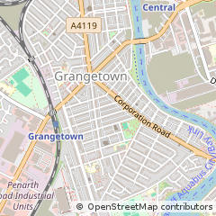 Map of Cardiff