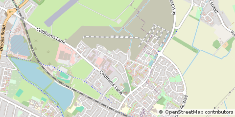 Map of Cambridge, Cambridgeshire