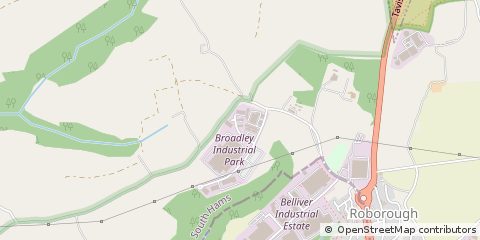 Map of Plymouth, Devon