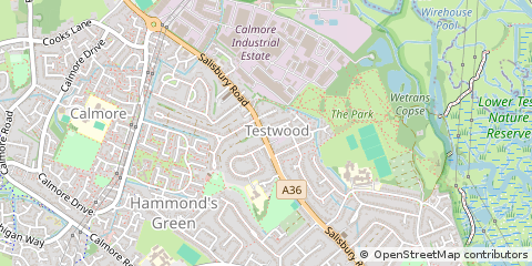 Map of Southampton